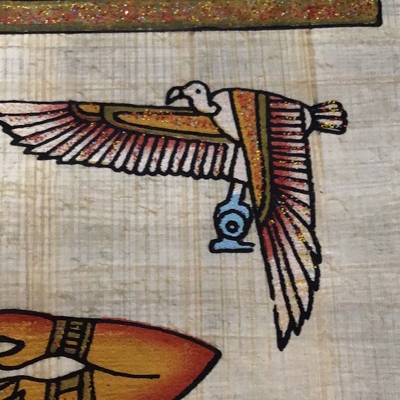 Papyrus Print‎ of Ramses the Great & The Gold of the Pharaohs Battle of Dapur - Picture 8 of 12